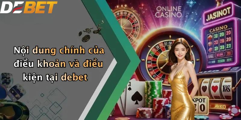 Điều Khoản Và Điều Kiện: Trải Nghiệm An Toàn Tại DEBET 2 Nội dung chính của điều khoản và điều kiện tại debet